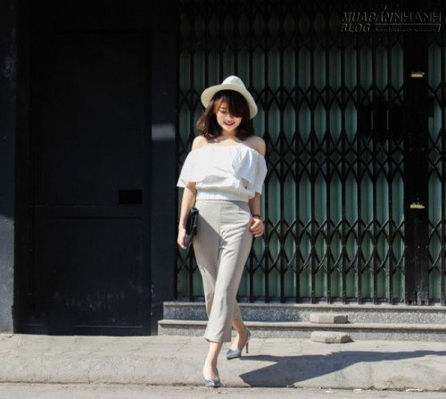 Street style m&aacute;t mẻ của ph&aacute;i đẹp 2 miền những ng&agrave;y n&oacute;ng 40 độ