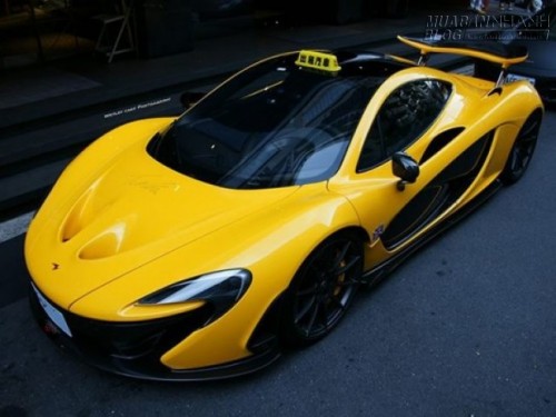Ngỡ ng&agrave;ng với Taxi Sang chảnh &ndash; Mclaren P1