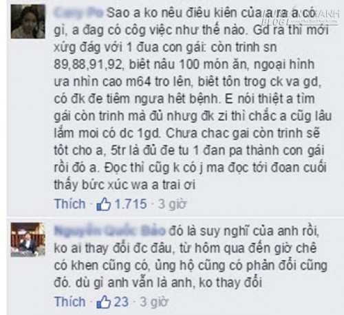 Phát sốt với “Thông báo tuyển vợ còn zin” của anh chàng nói tiếng Anh như gió