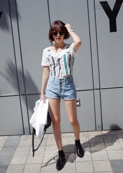 M&aacute;ch bạn c&aacute;ch chọn quần shorts m&aacute;t mẻ, t&ocirc;n v&ograve;ng 3
