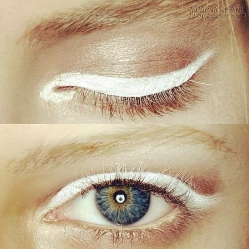 Eyeliner trắng - Tất cả những gì bạn cần cho đôi mắt hè này
