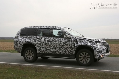 Mitsubishi Pajero Sport 2016 bị lộ bản thiết kế trước khi ra mắt