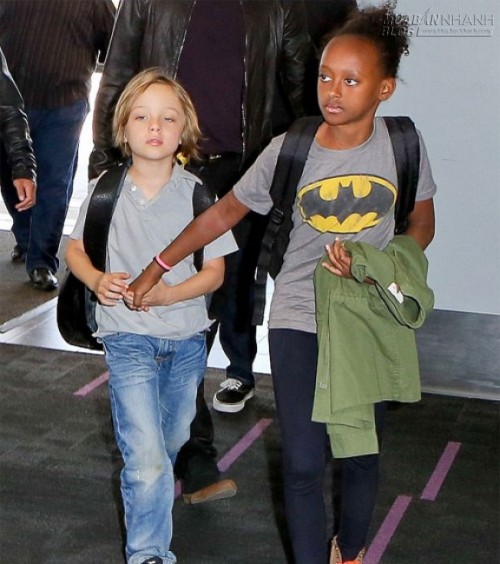Đại gia đình Jolie-Pitt đi nghỉ ở Nice