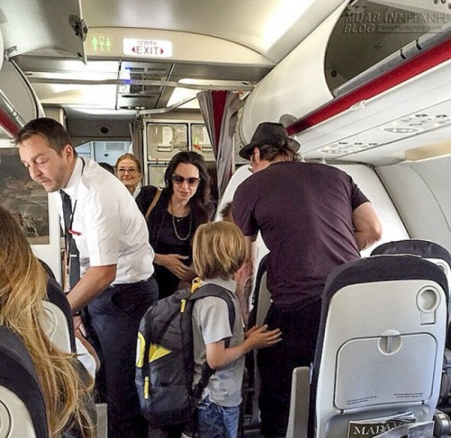 Đại gia đình Jolie-Pitt đi nghỉ ở Nice