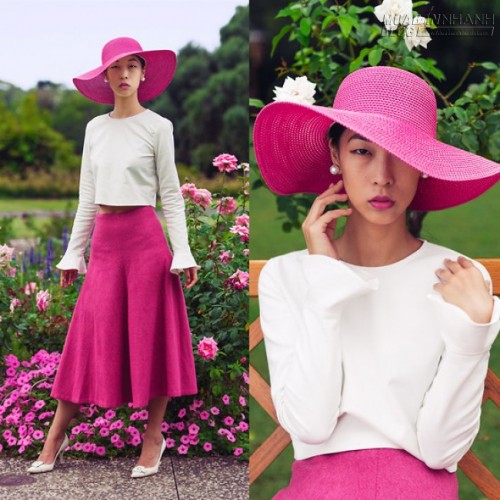 Mặc đẹp với m&agrave;u hồng l&atilde;ng mạn trong m&ugrave;a h&egrave;