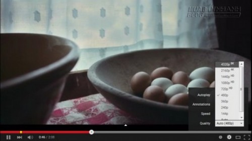 Youtube bất ngờ hỗ trợ video chuẩn cực nét 8K