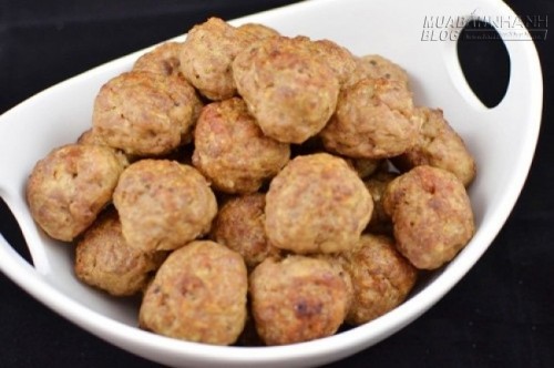 Cách làm bò viên tại nhà cực ngon