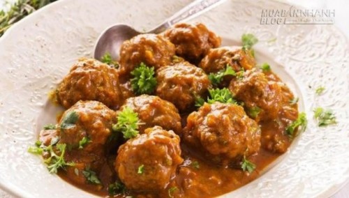 Cách làm bò viên tại nhà cực ngon