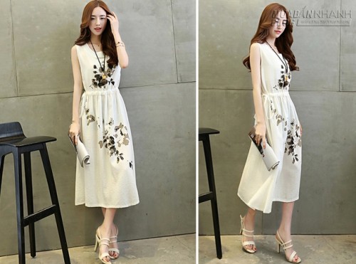 Xuống phố ngày cuối tuần với váy maxi dịu dàng, hợp thời trang