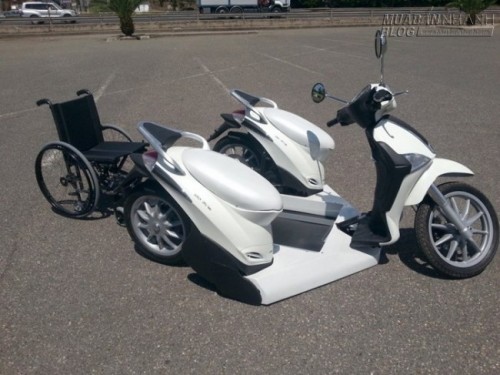 Piaggio Liberty 3 bánh 150 phân khối cho người khuyết tật