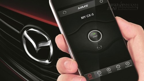 Mazda6 và CX-5 2016 có thể khởi động từ xa bằng điện thoại