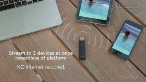 SanDisk tung ra USB phát wifi mà không cần cắm USB