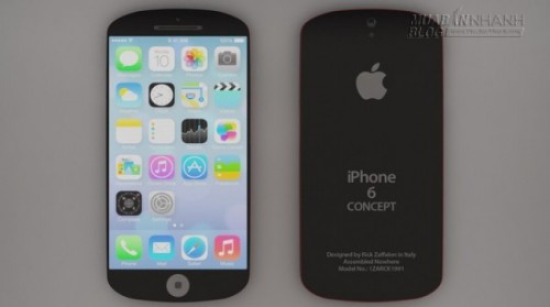iPhone 6 khác lạ với phong cách thiết kế... tròn