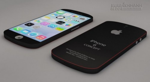 iPhone 6 khác lạ với phong cách thiết kế... tròn