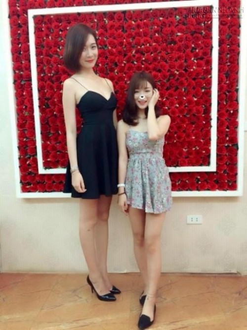 Cô gái cao nhất Vịnh Bắc Bộ bất ngờ gây bão mạng