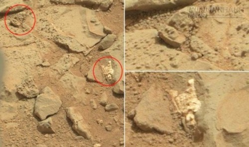 Phát hiện một phụ nữ áo đen trong bức ảnh NASA chụp sao Hỏa? Liệu có tồn tại sự sống trên hành tinh Đỏ?