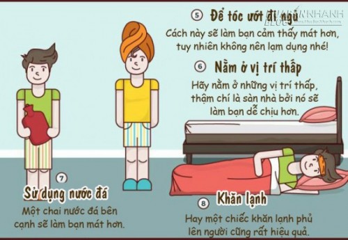 16 Tuyệt chiêu sở hữu giấc ngủ ngon mà không cần điều hòa