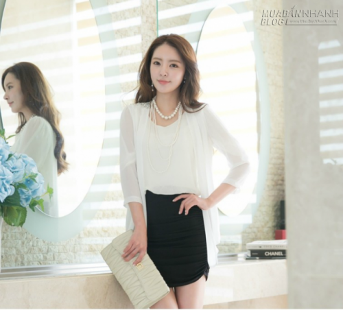 Diện áo cardigan dịu dàng cho ngày thu