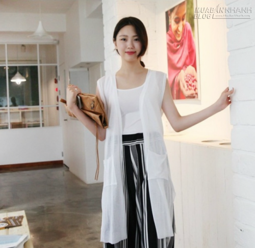 Diện áo cardigan dịu dàng cho ngày thu