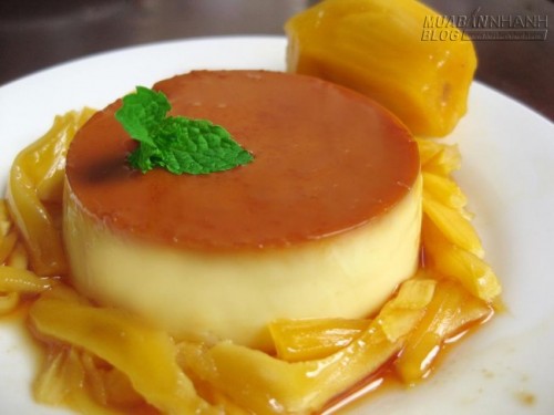 Kem caramen ngọt ngào mát lạnh ngày hè