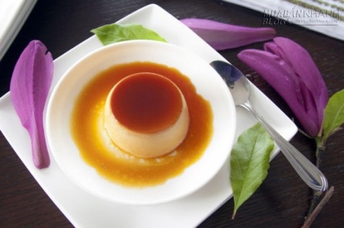 Kem caramen ngọt ngào mát lạnh ngày hè