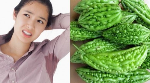 Xua tan nỗi lo hôi nách siêu nhanh với mướp đắng