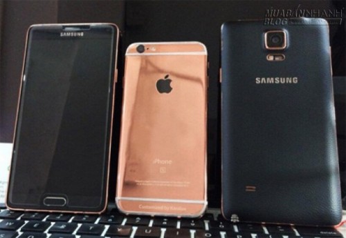 Dịch vụ mạ iPhone 6 thành 6s hồng vàng của Việt Nam lên báo Mỹ