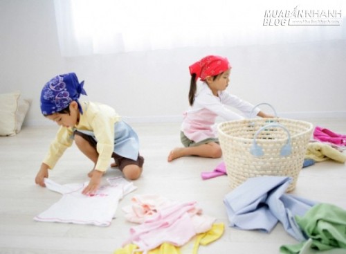 Mẹo giúp con có thói quen ngăn nắp, gọn gàng