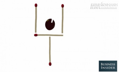 Bộ 5 câu đố di chuyển que diêm chỉ những người có IQ cao mới giải được