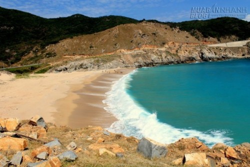 Phong cảnh ngoạn mục trên cung đường ven biển Ninh Thuận