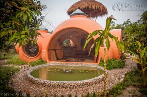 Nhà độc đáo nhìn như resort mini với giá 180 triệu