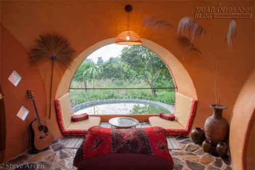 Nhà độc đáo nhìn như resort mini với giá 180 triệu