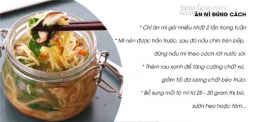 Mì ăn liền có thực sự gây ung thư?