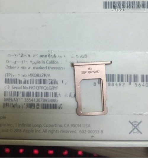 Cảnh giác với Iphone 6 giả Iphone 6S cực tinh vi tại Việt Nam