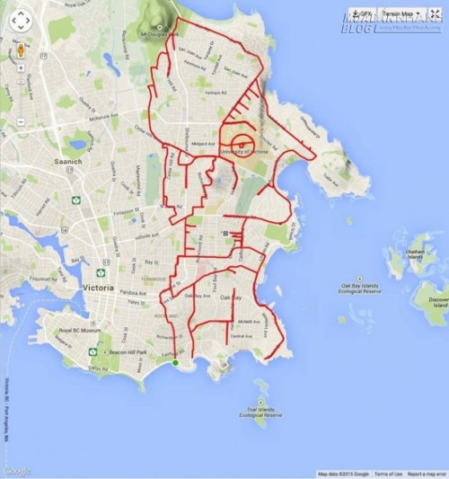Vẽ tranh bằng... định vị GPS