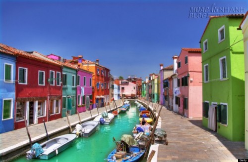 Đảo Burano điểm đến đốn tim mọi du khách