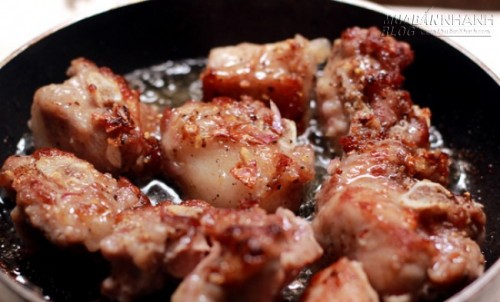 Cách làm sườn xào chua ngọt đơn giản ngon đúng điệu