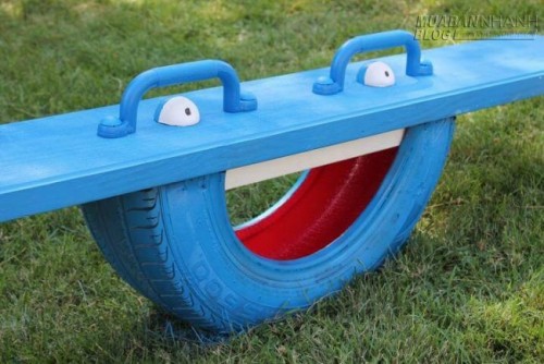 9 cách tái sử dụng lốp xe ô tô