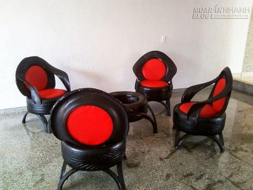 9 cách tái sử dụng lốp xe ô tô