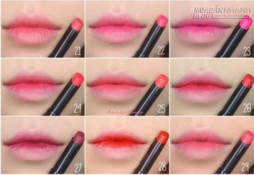 6 loại son chất - giá rẻ dưới 200k