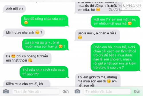 Được tặng 4 thỏi Mac trong 23 ngày yêu, cô gái vẫn dọa chia tay để đòi tiếp