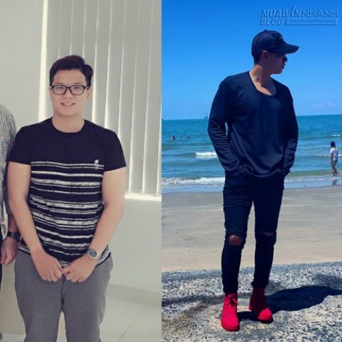 Giảm 20kg trong 5 tháng, anh chàng 19 tuổi gây sốt với ngoại hình hot boy