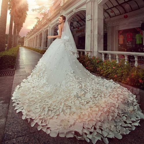 15 mẫu váy cưới lộng lẫy nhất cho cô dâu trong ngày lên xe hoa