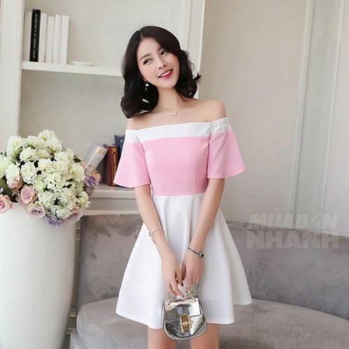 Chỉ với 200 nghìn đồng sắm ngay những mẫu váy xòe màu hồng dễ thương hot nhất hè 2017