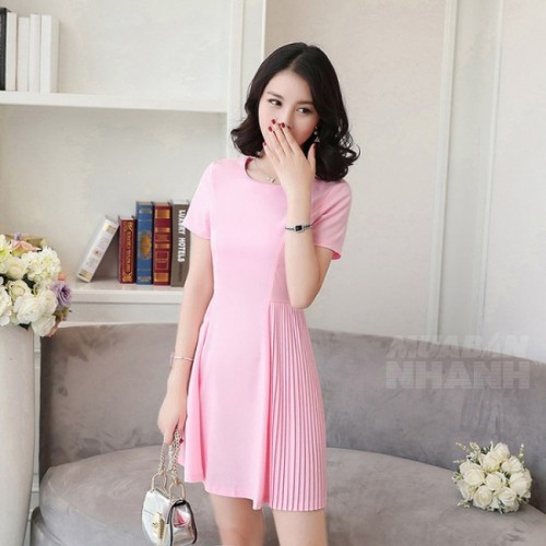 Chỉ với 200 nghìn đồng sắm ngay những mẫu váy xòe màu hồng dễ thương hot nhất hè 2017