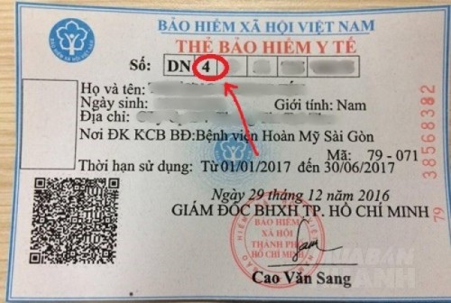 Nhìn vào thẻ BHYT sẽ biết ngay mức hưởng BHYT là bao nhiêu %, ai cũng phải biết