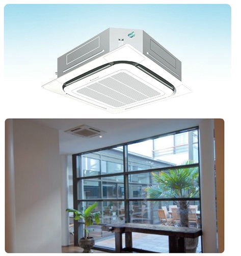 Nhận lắp đặt máy lạnh tủ đứng Daikin 8hp và giấu trần nối ống gió Daikin 8hp