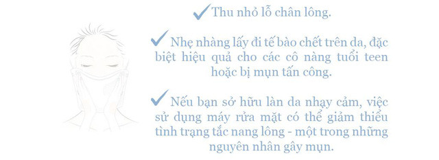 Bí mật thú vị về chiếc máy rửa mặt