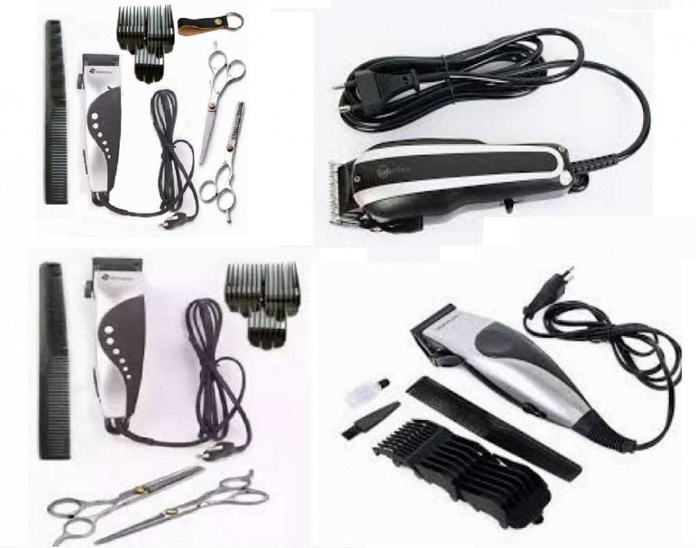 3. Tông đơ cắt tóc có dây cắm điện tặng kéo cắt-tỉa TTNSCT-02
