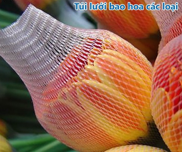 Cơ sở chuyên cung cấp túi lưới bao hoa, túi lưới đựng trái cây, túi lưới đựng nông sản giá sỉ